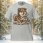 Finnish Lapphund Rise & Woof Coffee T-Shirt | Lapphund Designs