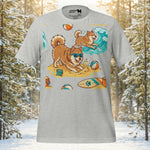 Finnish Lapphund Beach Party Adventure Graphic T-Shirt | Lapphund Designs