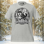 Finnish Lapphund Sisu and Loyalty Heritage Graphic T-Shirt | Lapphund Designs