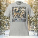 Finnish Lapphund Loyal Lapphund from Lapland Heritage Graphic T-Shirt | Lapphund Designs