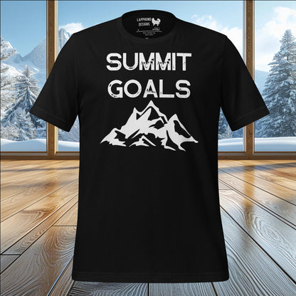 Summit Goals Mountain Adventure T-Shirt – Perfect for Nature and Peak Enthusiasts