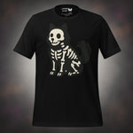 Finnish Lapphund Skeleton Pup Halloween T-Shirt