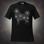 Finnish Lapphund Spiderweb Silhouette Halloween T-Shirt