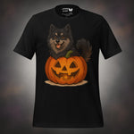 Finnish Lapphund Pumpkin Pup Halloween T-Shirt
