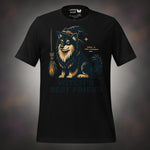 Finnish Lapphund Witch’s Best Friend Halloween T-Shirt