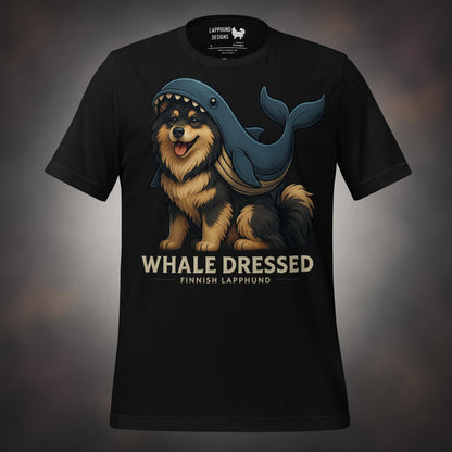 Finnish Lapphund Whale Dressed Halloween T-Shirt