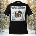 Finnish Lapphund Fluffier Than Snowball T-Shirt | Lapphund Designs