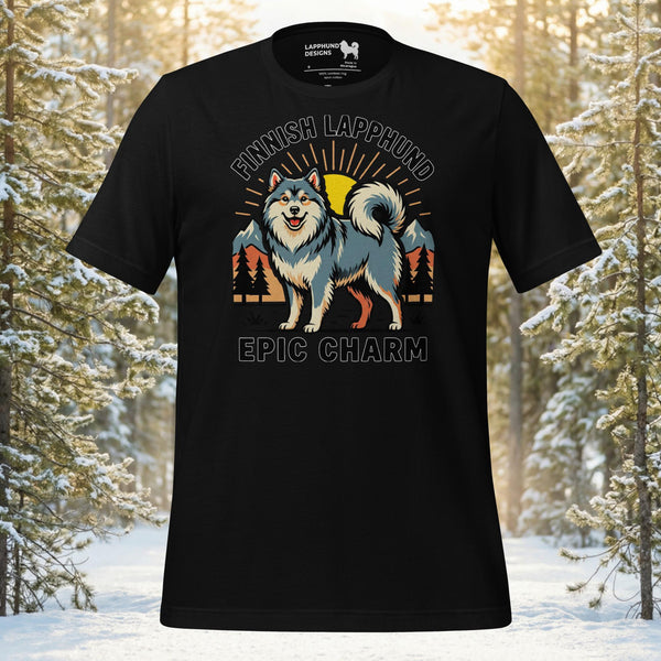 Finnish Lapphund Epic Charm Tee | Lapphund Designs