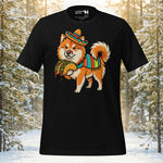 Finnish Lapphund Taco Night Lappy Style Tee | Lapphund Designs