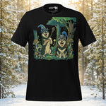 Finnish Lapphund Forest Friends Lappy Style Tee | Lapphund Designs