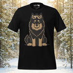 Finnish Lapphund Summit Goggles T-Shirt | Lapphund Designs