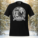 Finnish Lapphund Sisu and Loyalty Heritage Graphic T-Shirt | Lapphund Designs