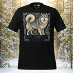 Finnish Lapphund Loyal Lapphund from Lapland Heritage Graphic T-Shirt | Lapphund Designs