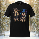 Finnish Lapphund Pixel Quest Magic Adventure Graphic T-Shirt | Lapphund Designs