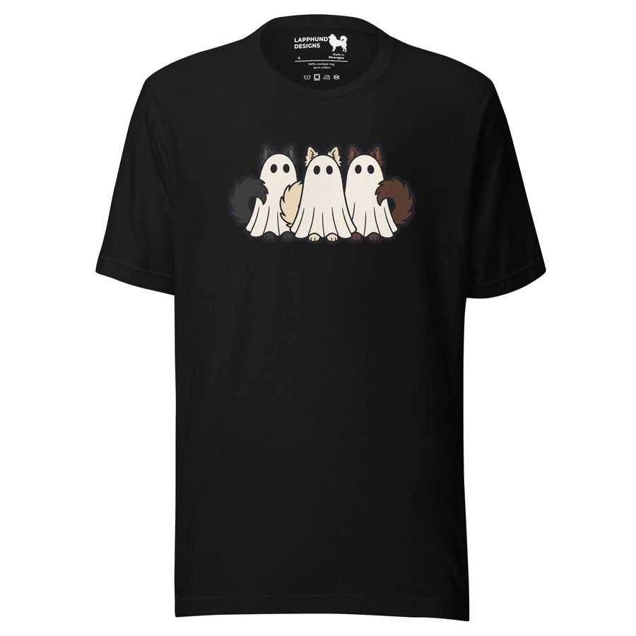 Finnish Lapphund Three Little Boos Halloween T-Shirt