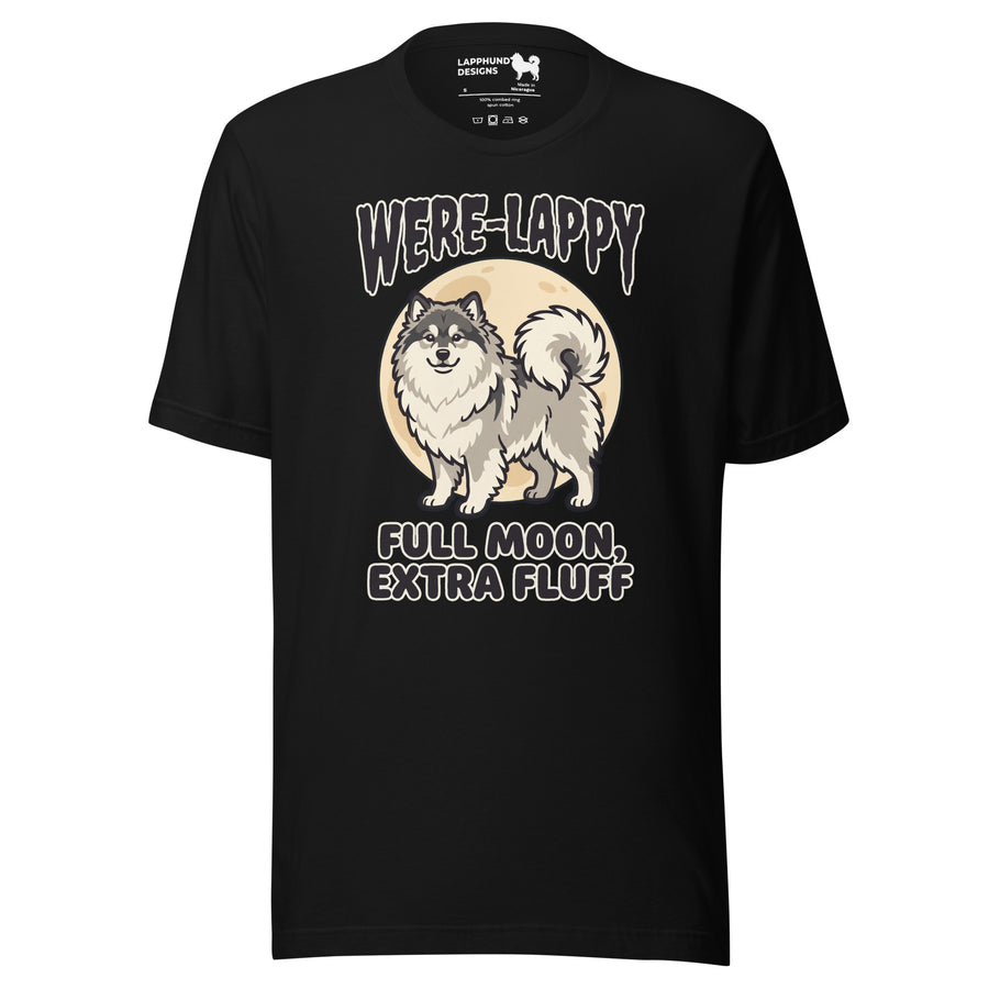 Finnish Lapphund Were-Lappy Full Moon Halloween T-Shirt