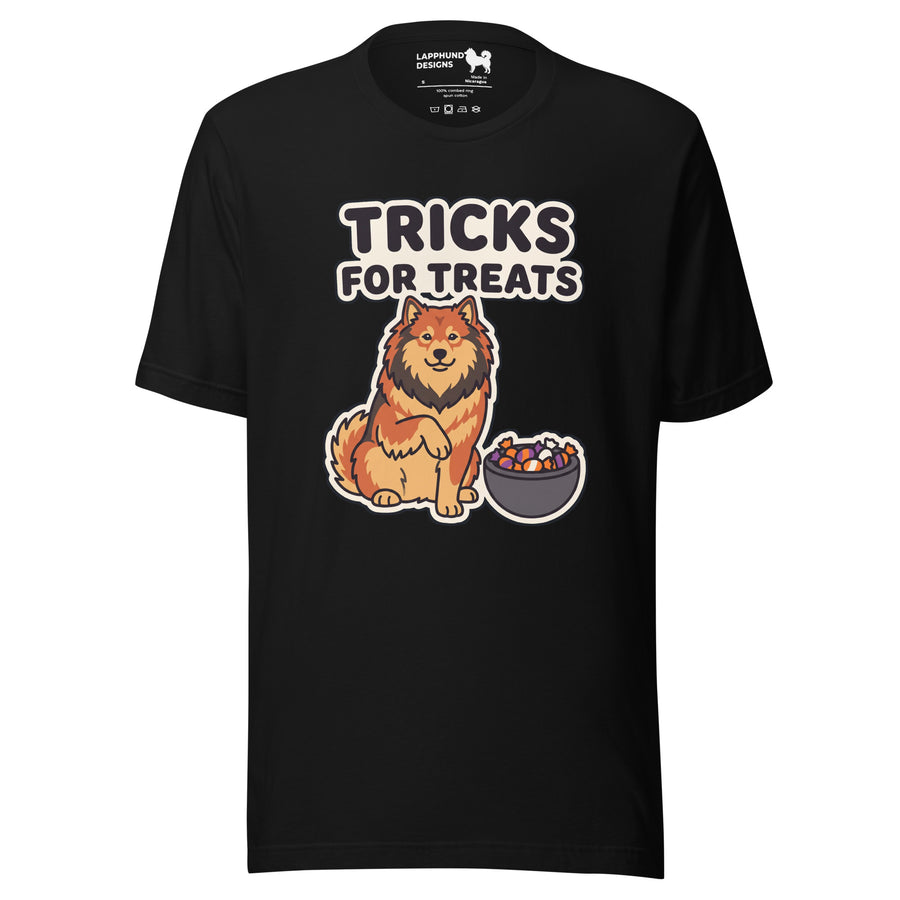 Finnish Lapphund Tricks for Treats Halloween T-Shirt