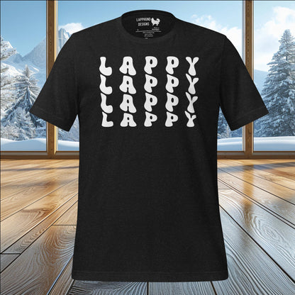 LAPPY Repeat T-Shirt – Fun, Bold Design for Lapphund Lovers