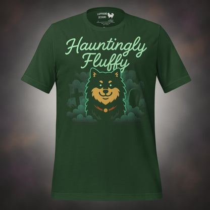 Finnish Lapphund Hauntingly Fluffy Halloween T-Shirt