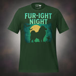 Finnish Lapphund Fur-ight Night Halloween T-Shirt