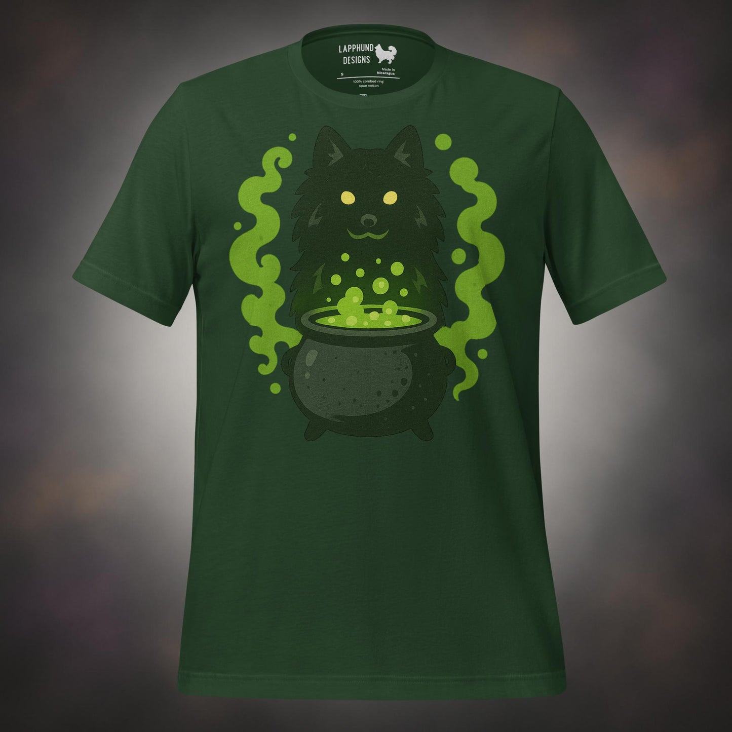 Finnish Lapphund Cauldron Brew Halloween T-Shirt