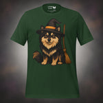 Finnish Lapphund Witch Hat Halloween T-Shirt