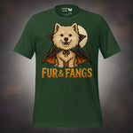 Finnish Lapphund Fur & Fangs Halloween T-Shirt