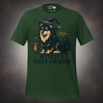 Finnish Lapphund Witch’s Best Friend Halloween T-Shirt