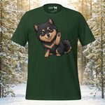 Finnish Lapphund Little Wave Lappy Tee | Lapphund Designs