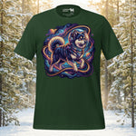 Finnish Lapphund Cosmic Adventure T-Shirt | Lapphund Designs