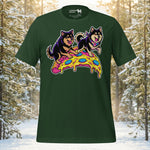 Finnish Lapphund Pizza Party T-Shirt | Lapphund Designs