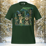Finnish Lapphund Forest Friends Lappy Style Tee | Lapphund Designs