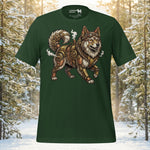 Finnish Lapphund Clockwork Guardian T-Shirt | Lapphund Designs