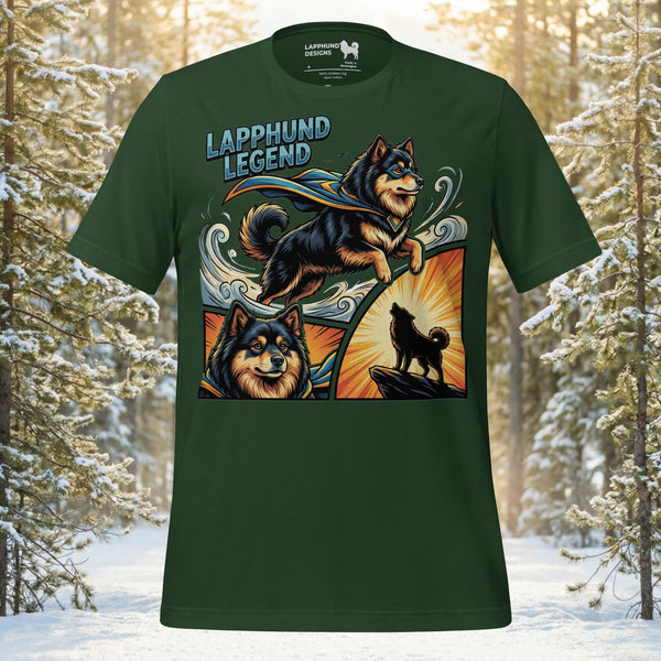 Finnish Lapphund Legend T-Shirt | Lapphund Designs