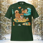 Finnish Lapphund Beach Party Adventure Graphic T-Shirt | Lapphund Designs