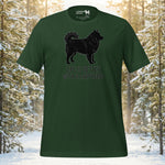 Finnish Lapphund Life is Better with a Lapphund Minimalist Graphic T-Shirt | Lapphund Designs