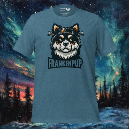 T-shirt Frankenpup – Chien finlandais de Laponie avec motif Frankenstein pour Halloween