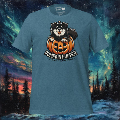 Pumpkin Pupper T-paita – Suomen lapinkoira Halloween Pumpkin Design