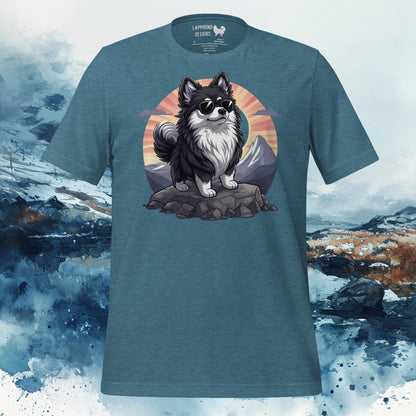 Finnish Lapphund T-Shirt – Majestic Mountain Life Design for Adventurers