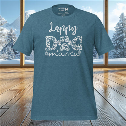 Lappy Dog Mama T-Shirt – Proud Lapphund Mom Apparel for Outdoor Adventures