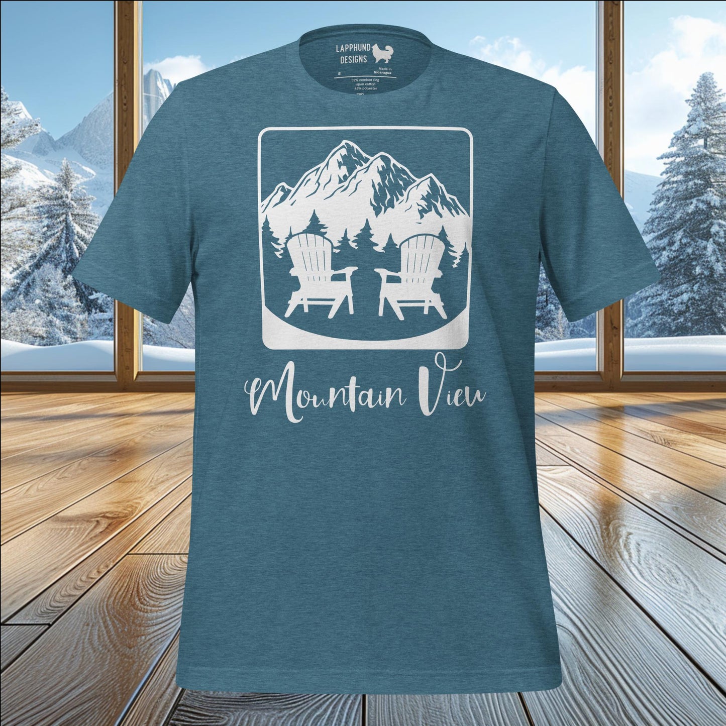 Mountain View T-Shirt – Scenic Design for Nature Lovers & Outdoor Enthusiasts