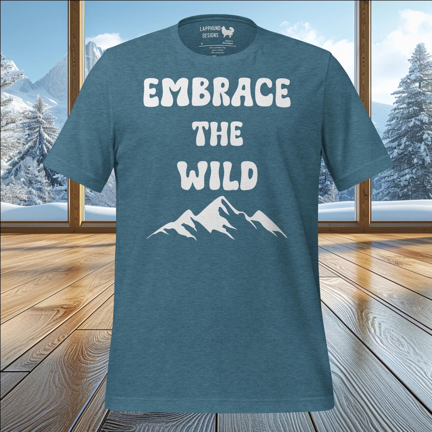 Embrace the Wild T-Shirt – Bold Outdoor Apparel for Nature Lovers & Adventurers