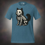 Finnish Lapphund Skeleton Pup Halloween T-Shirt