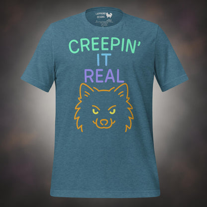 Finnish Lapphund Creepin’ It Real Halloween T-Shirt