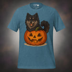 Finnish Lapphund Pumpkin Pup Halloween T-Shirt