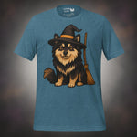 Finnish Lapphund Witch Hat Halloween T-Shirt