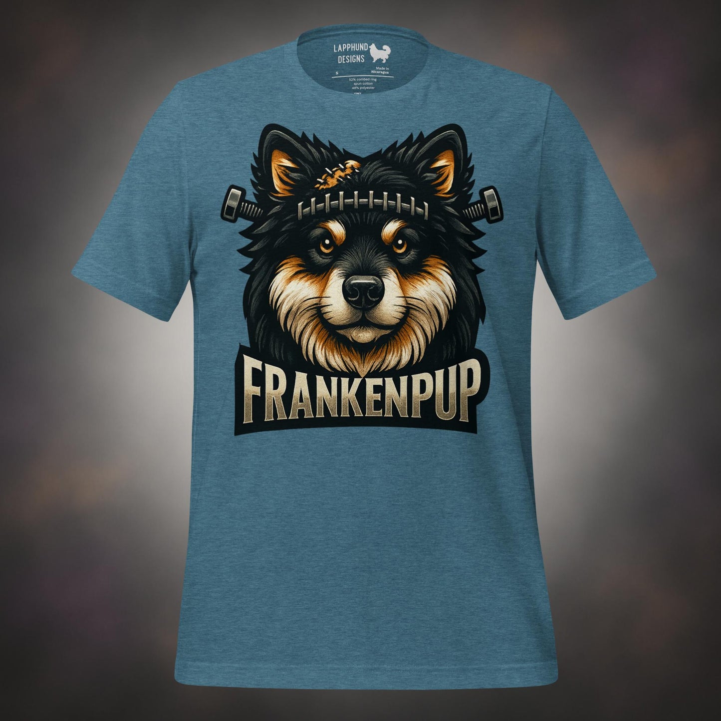 Finnish Lapphund Frankenpup Halloween T-Shirt