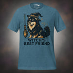 Finnish Lapphund Witch’s Best Friend Halloween T-Shirt