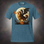 Finnish Lapphund Dragon Bat Halloween T-Shirt