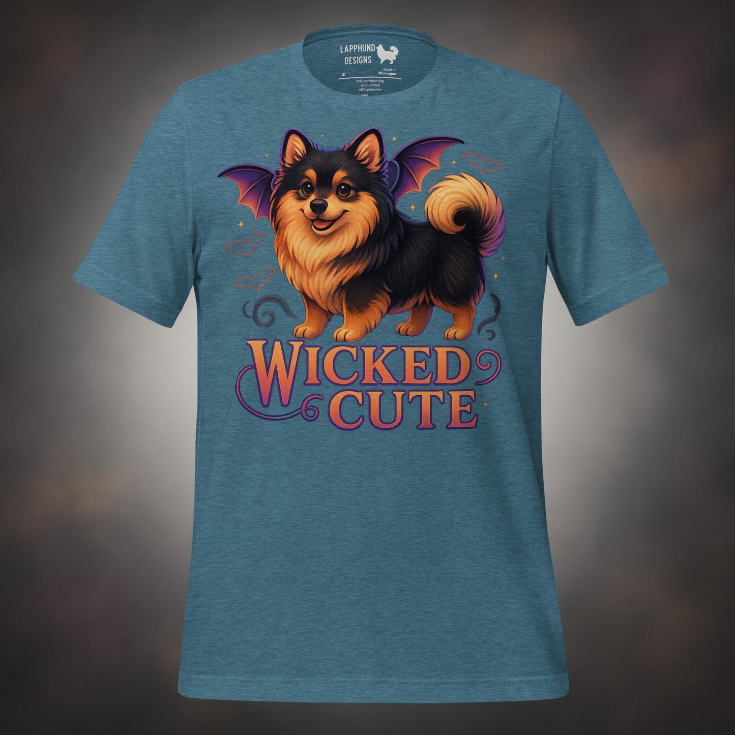Finnish Lapphund Wicked Cute Halloween T-Shirt